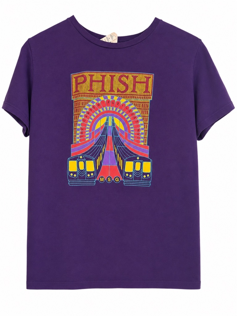 Phish 21-22 MSG New Years Eve Purple T-Shirt